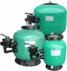 Polyester zandfilter gewikkeld met sidemount 6-wegkraan