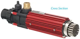 Titanium warmtewisselaar Elecro