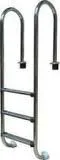 [M-202B316] Zwembadladder met anti-slip SMAL model AISI 316 (2 treden)