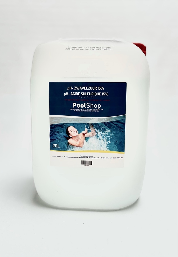 [00011] pH min vloeibaar 20 L (geen verzending)