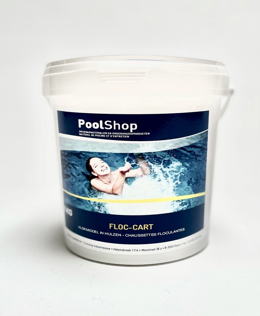 PoolShop Vlokpatronen Easy Floc 8 tabletten
