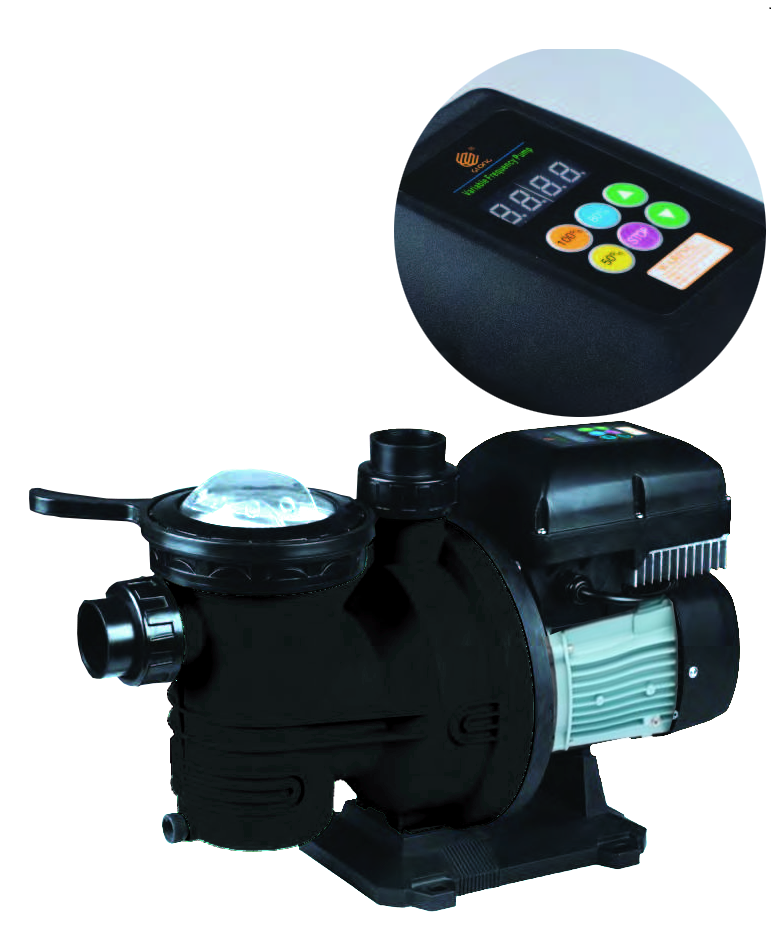 [FQY1000] PSP Filterpomp variabele snelheid 0.75 kW / 1 pk