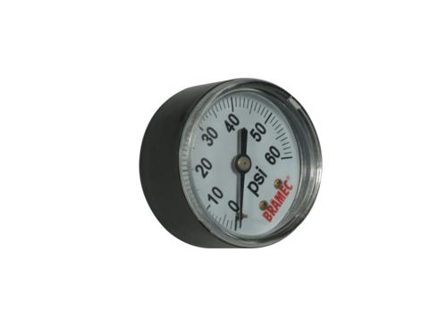 Manometer 1/4" achter-aansluiting