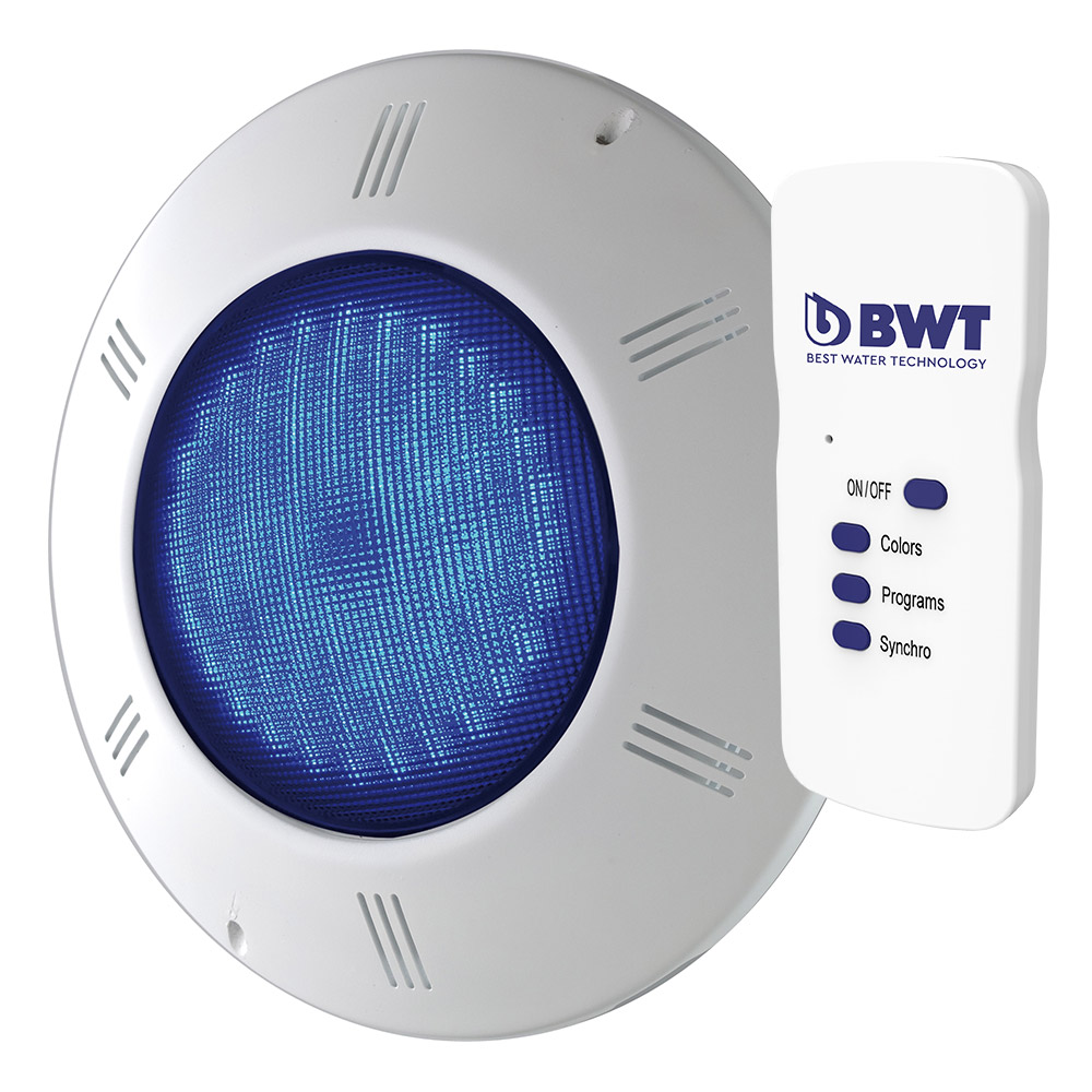 BWT LED RGB voor muurdoorvoer met afstandsbediening