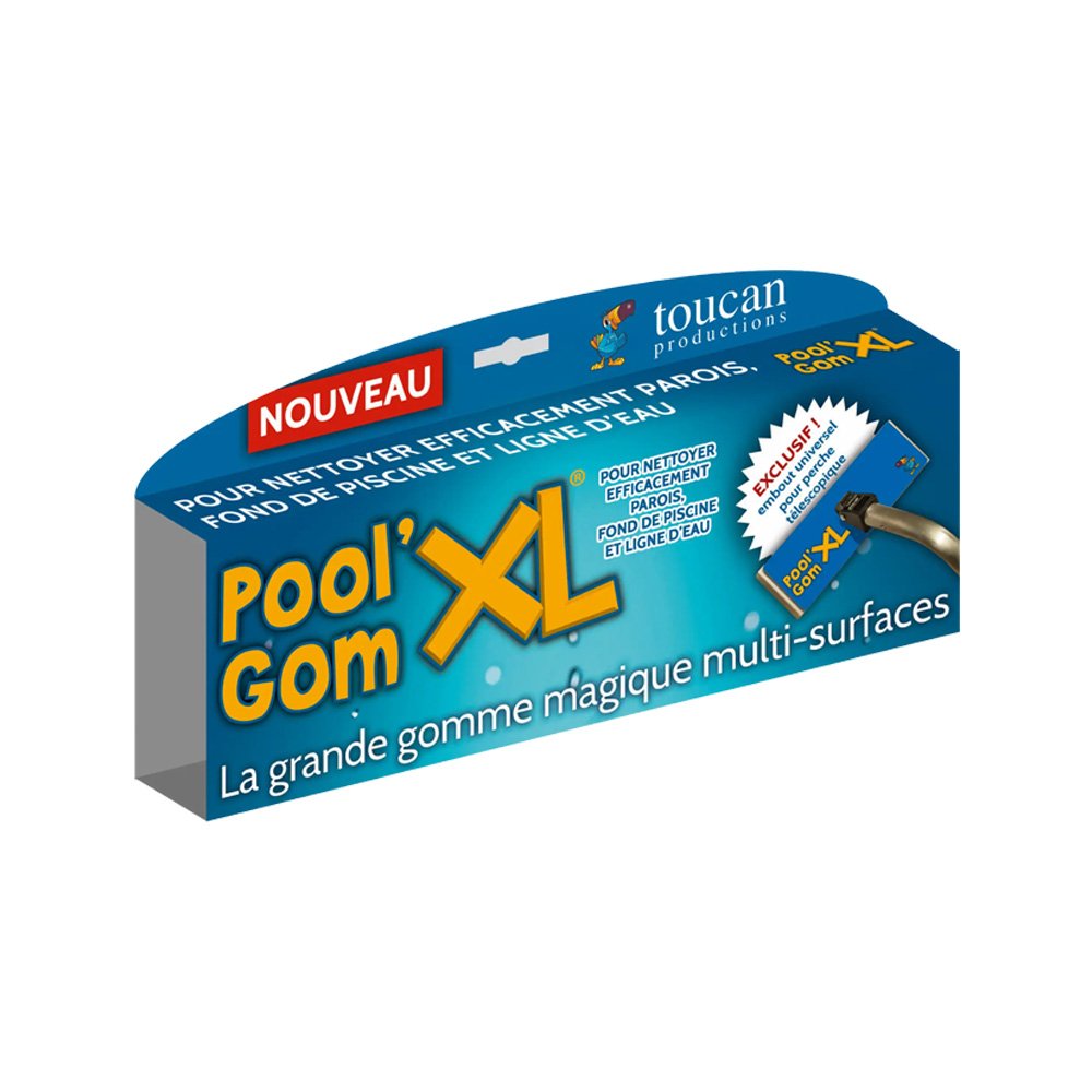 Pool'gom XL navulling vervangborstel