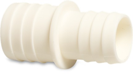 Slangtule verloop wit ABS 38x32 mm