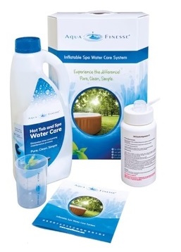Aquafinesse verzorgingsset opblaasbare spa
