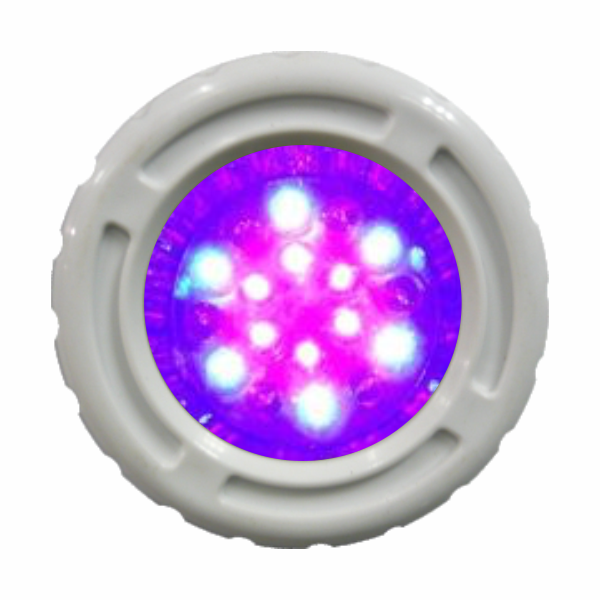 ABS onderwaterlamp 18 leds/12 V (liner) wit