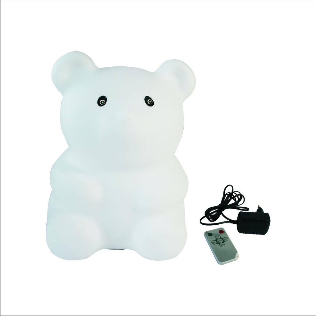 Kleuren LED-lamp met afstandsbediening PANDA